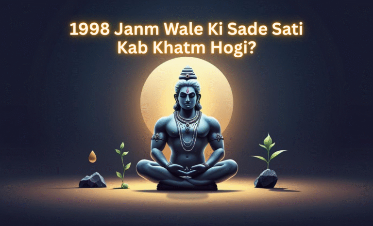 1998 Janm Wale Ki Sade Sati Kab Khatm Hogi?