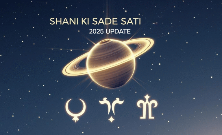 Shani Ki Sade Sati Kin Rashiyon Par Chal Rahi Hai Abhi?